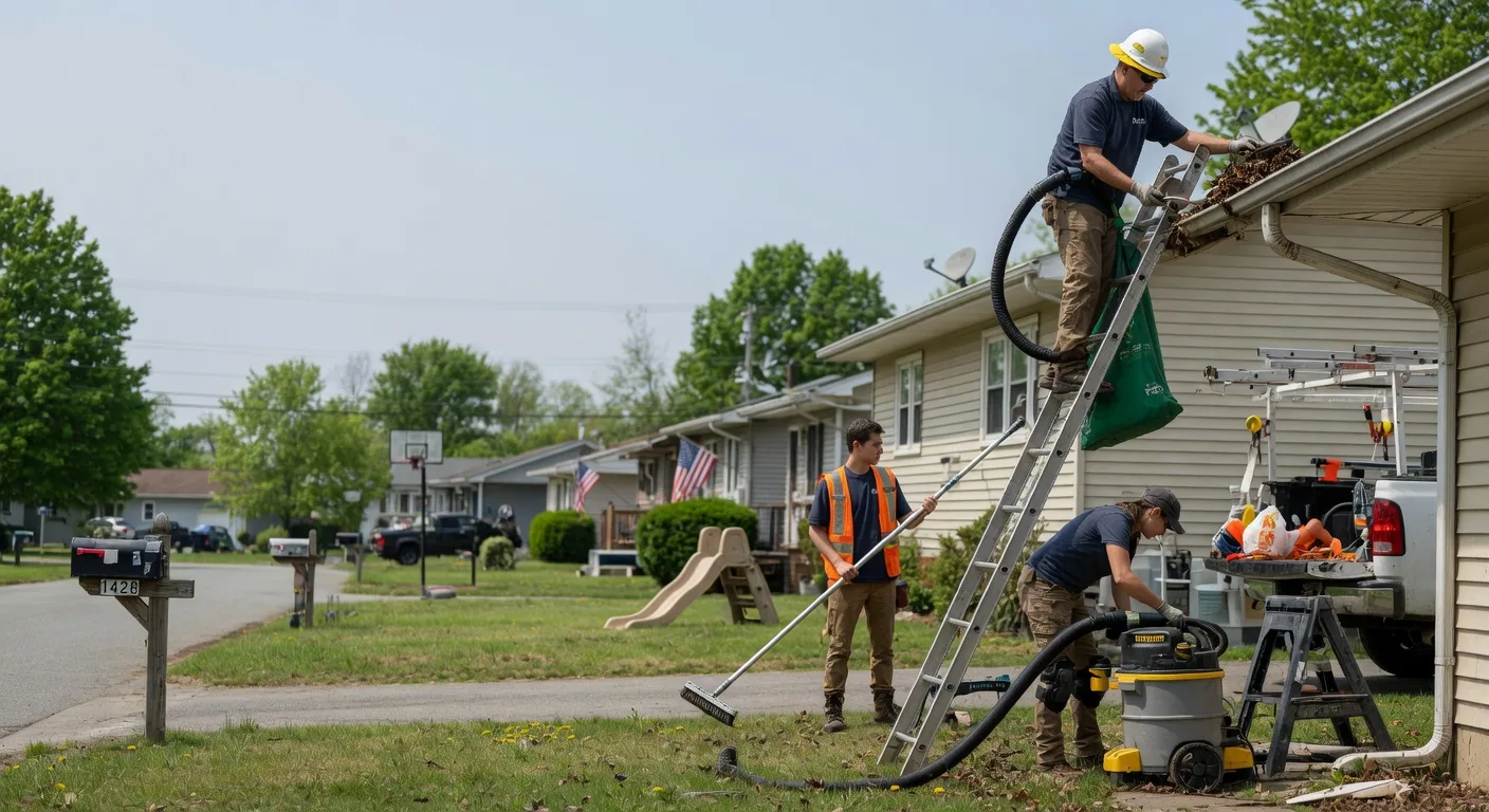 Gutter Installation in Pittsburg, IL near me